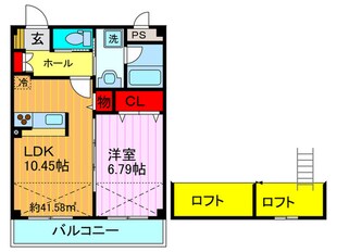 フォレストヒルズ岡山手の物件間取画像